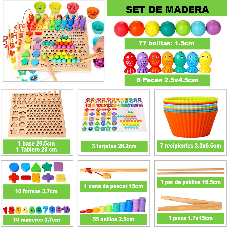 tablero de conteo y motricidad