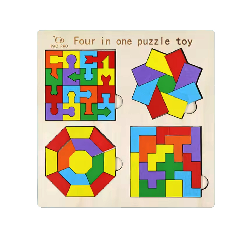 puzzle de madera